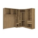 Ver imagem 5 de Quarto Modulado Kappesberg Adapt Nogueira 7 Peças 296cm x 210cm