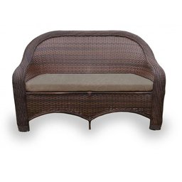 Conjunto de Sofá Fibra Sintética Karibe - 1 Sofá 2L + 2 Poltronas + 1 Mesa Centro - Tecido Duna Fend - 2