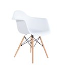 Ver imagem 4 de Kit 4 Poltronas Decorativas Charles Eames Eiffel 132pp Cor:branco
