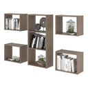 Ver imagem 1 de Kit Nichos 7 Compartimento Canada Affara