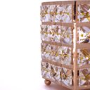 Ver imagem 3 de Porta Objeto Decorativo Dourado de Cobre 12x09x09 - Indo Decorar