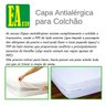 Capa Antialérgica Para Colchão - Impermeável - Casal - Pvc/Tnt - 138X188X25cm - com Zíper - 4