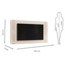 Ver imagem 2 de Painel para Tv até 75 Polegadas com Led Ariana Off White Dj Móveis