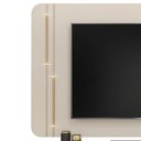 Ver imagem 3 de Painel para Tv até 75 Polegadas com Led Ariana Off White Dj Móveis