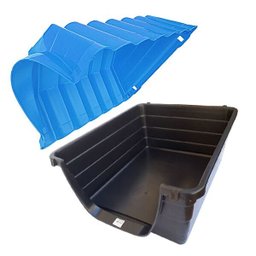 Casinha para cachorro 2 em 1 casa ou caminha N3 - Azul - 2