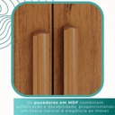 Ver imagem 7 de Guarda-Roupa Dubai 6 Portas 8 Gavetas MDF Mais Móveis