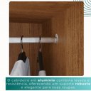 Ver imagem 2 de Guarda-Roupa Dubai 6 Portas 8 Gavetas MDF Mais Móveis
