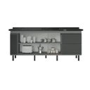 Ver imagem 5 de Gabinete de Cozinha Grande 4 Portas Armário 194cm 100% MDF:Branco