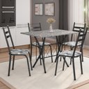 Ver imagem 6 de Conjunto De Mesa Itália New Com 4 Cadeiras 1,00m Artefamol
