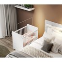Ver imagem 5 de Mini Berço Moisés com Colchão - Branco/Bianco