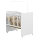 Ver imagem 2 de Mini Berço Moisés com Colchão - Branco/Bianco