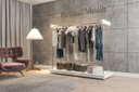 Ver imagem 3 de Closet Roupas Arara Expositor Ajl Móveis