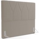 Ver imagem 2 de Cabeceira Cama Box Quenn 160 cm Aurora W01 Bouclê Bege - Lyam Decor
