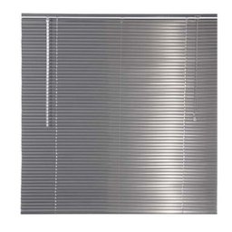 Persiana Horizontal em Alumínio 25MM 1,60larg X 1,40alt Cinza Metálica - 2