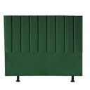 Ver imagem 2 de Cabeceira Estofada Carla 160cm Queen Size para Cama Box Quarto Suede Verde - Gat Magazine