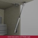 Ver imagem 3 de Cozinha Modulada Connect 4 Peças Balcão 120cm Duna/Cristal com Tampo MDP - Móveis Henn Duna/
