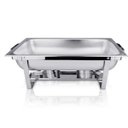 Ver imagem 7 de Rechaud inox 2 cubas 9 litros banho-maria Marca Richoa