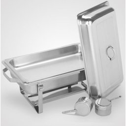 Rechaud Inox 1 cuba 9 litros banho-maria Marca Richoa - 13