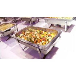 Rechaud Inox 1 cuba 9 litros banho-maria Marca Richoa - 5