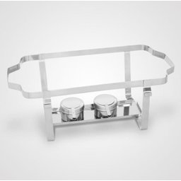 Rechaud Inox 1 cuba 9 litros banho-maria Marca Richoa - 15