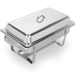 Rechaud Inox 1 cuba 9 litros banho-maria Marca Richoa - 11