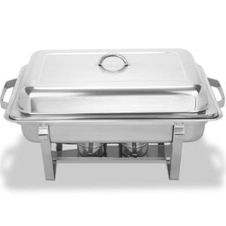 Rechaud Inox 1 cuba 9 litros banho-maria Marca Richoa - 10