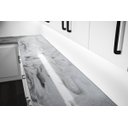 Ver imagem 4 de Kit Porcelanato Liquido Metálico Cinza Platinum / Preto Profundo AG por M² Resinas ag Kit Porcelanat