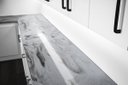 Ver imagem 4 de Kit Porcelanato Liquido Metálico Cinza Platinum / Preto Profundo AG por M² Resinas ag Kit Porcelanat