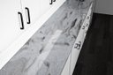 Ver imagem 3 de Kit Porcelanato Liquido Metálico Cinza Platinum / Preto Profundo AG por M² Resinas ag Kit Porcelanat