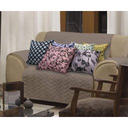 Kit de 5 Capas de Almofada Sortidas Tafetá 43x43 Sultan - 2 Kit de 5 Capas de Almofada Sortidas Tafetá 43x43 Sultan - 2