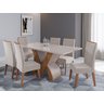 Conjunto para Sala de Jantar com 6 Cadeiras Vegas - 1