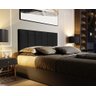 Cabeceira Imperial Modular P/ Cama Box Casal 140 Cm - Preto - 1