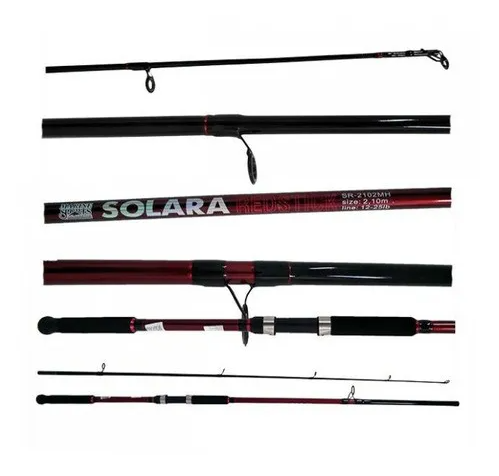 Vara de Praia Molinete Marine Sports Solara Redstick 2,40m - 2