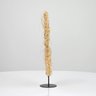 Escultura Decorativa em Palha com Suporte em Metal P 32 x 37 cm plantô - 4