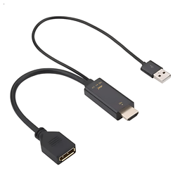 Adaptador Conversor Hdmi Usb 5v P/displayport Jc-cb-dmi/dp - 5