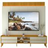 Rack com Painel para Tv 84 Polegadas com Led com Pés 100% Mdf 218cm Magnífico - 10