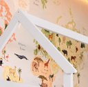 Ver imagem 4 de Cama Infantil Montessoriana Gavetões Inferiores 201X95cm Branco/Rosa