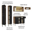 Ver imagem 5 de Armário de Cozinha Completa 229cm Rustic/Preto Emilly Madesa 09