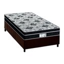 Ver imagem 1 de Cama Box Solteiro: Colchão Molas Probel Prolastic Born + Base CRC Suede Brown(88x188)