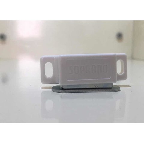 Fecho Magnético/imã Portas Armários/moveis 10 Peças Branco