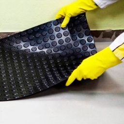 Piso Emborrachado Moeda Wet Floor - Kit 20 Placas (5m²) 0,50x0,50m - Preto - 5
