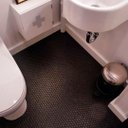 Ver imagem 4 de Piso Emborrachado Moeda Wet Floor - Kit 20 Placas (5m²) 0,50x0,50m - Preto