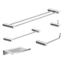 Ver imagem 1 de Kit de Acessórios para Banheiro Escovado 5 Peças 2190or Grego Metal
