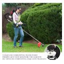 Ver imagem 2 de Roçadeira Nakasaki 58cc Puxador Partida Laranja Completa