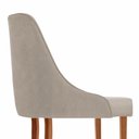 Ver imagem 6 de Conjunto com 2 Cadeiras Esmeralda em Madeira Maciça para Sala de Jantar Moderna Mobília