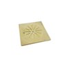 Grelha Para Ralo Manual Dourada 15 x 15 - 3