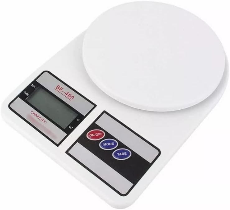 Balança Digital SF-400: Ideal para Cozinheiros e Confeiteiros - Até 10 kg com 1 grama de Precisão - 5