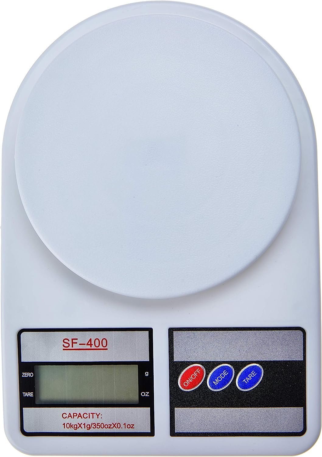 Balança Digital SF-400: Ideal para Cozinheiros e Confeiteiros - Até 10 kg com 1 grama de Precisão - 3