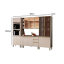 Ver imagem 3 de Cozinha Modulada Henn Connect 8 Peças (1 Armário + 2 Balcões + 2 Paneleiros + 3 Complementos)