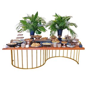 Base de Mesa S Média Versátil para Festas, Eventos e Uso em Casa Mesade Centro